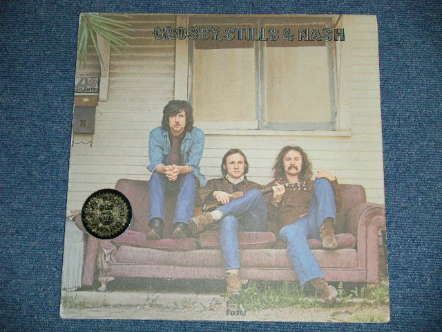 画像: CS&N / CROSBY, STILLS & NASH - CROSBY, STILLS & NASH : with SONG SHEET  ( Matrix #A)ST-A-691575-B LW AT RG X B) ST-A-691576-B LWAT RG X          PR/PRESSWLL Press in ANCONA in NEW JERSEY"  "RG/ROB GENELL Master" ( Ex++/Ex+++ Looks:Ex++)  / 1969 US AMERICA ORIGINAL  "TEXTURED Cover" 1st Press Label "1841 BROADWAY at Bottom Label"  Used LP 