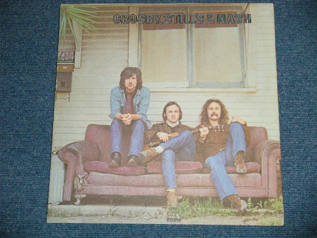 画像: CS&N / CROSBY, STILLS & NASH - CROSBY, STILLS & NASH : with SONG SHEET  ( Matrix # ST-A-691575-2B  CTH/ ST-A-691576-2B  CTH ) ( Ex++/Ex+++ Looks:Ex++)  / 1969 US AMERICA ORIGINAL 1st Press Label "1841 BROADWAY at Bottom Label"  Used LP 