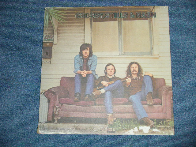 画像: CS&N / CROSBY, STILLS & NASH - CROSBY, STILLS & NASH (Matrix #A)ST-A-691575-C MO-RE MR AT △13395(4) aB  B)ST-A-691576-C MO-RE MR AT △13395-x(11) aB W) "MO/MONARCH Press in L.A. in CA" (Ex-/Ex+++ A-1:Ex++)  / 1969 US AMERICA ORIGINAL "TEXTURED Cover" 1st Press Label "1841 BROADWAY at Bottom Label" Used LP 