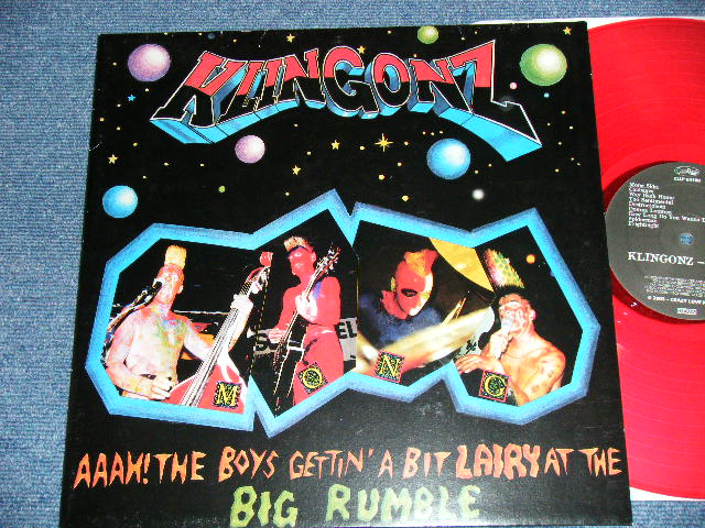 画像1: KLINGONZ -  MONG LIVE ( BRAND NEW) /  2003 GERMAN ORIGINAL ""Limited RED WAX Vinyl" "BRAND NEW"  LP 