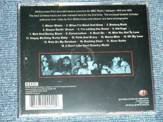 画像: McGUINNESS FLINT (MANFRED MANN,JOHN MAYALL ) - MALT & BARLEY BLUES  ( SEALED ,) / 2003 UK ENGLAND  ORIGINAL "BRAND NEW SEALED"  CD 
