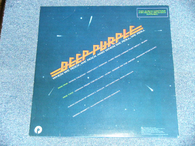 画像: DEEP PURPLE - WHEN WE ROCK, WEROCK AND WHEN WE ROLL, WE ROLL ( Matrix # PRK-1-3223 WW3 SPH 1-1 /PRK-2-3223 WW2 SP 1-1 : HEAVY & CLEAN SOUND)  ( MINT-/MINT )  / 1978 US AMERICA ORIGINAL 1st Press Label Used  LP 