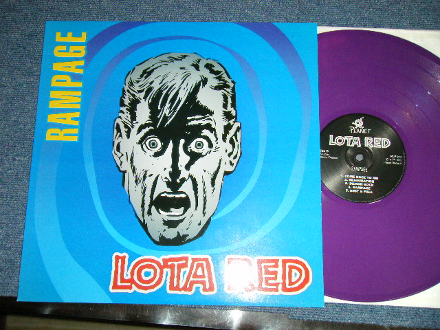 画像1: LOTA RED - RAMPAGE ( NEW)   /  1995 Japan & UK Press ORIGINAL "BRAND NEW" "PURPLE WAX Vinyl"  LP 