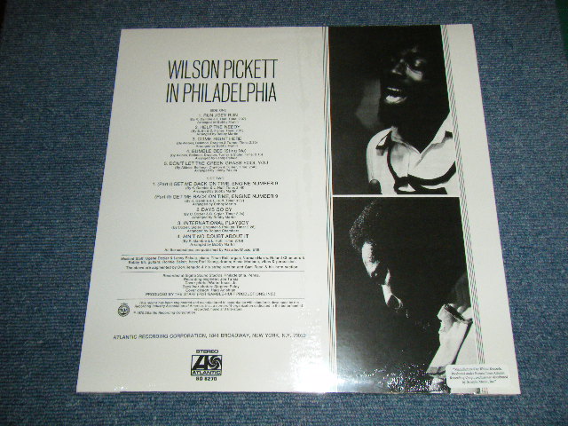 画像: WILSON PICKETT - IN PHILADELPHIA  ( SEALED ) /   US AMERICA REISSUE "BRAND NEW SEALED"  LP