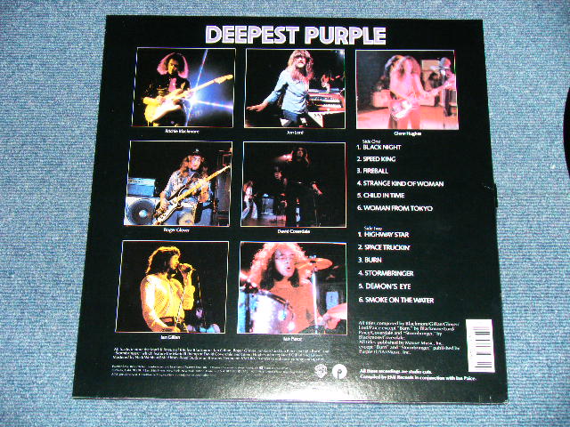 画像: DEEP PURPLE - DEEPEST PURPLE : THE VERY BEST OF (Ex+++/MINT-) / 1980 US AMERICA ORIGINAL Used LP 