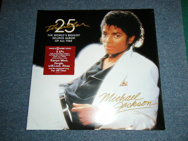 画像1: MICHAEL JACKSON - THRILLER 25TH ANNIVERSARY ALBUM  ( Sealed ) / 2008 US AMERICA "BRAND NEW SEALED" 2-LP's 