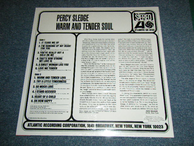 画像: PERCY SLEDGE - WARM & TENDER SOUL ( SEALED ) /   US AMERICA REISSUE "BRAND NEW SEALED"  LP