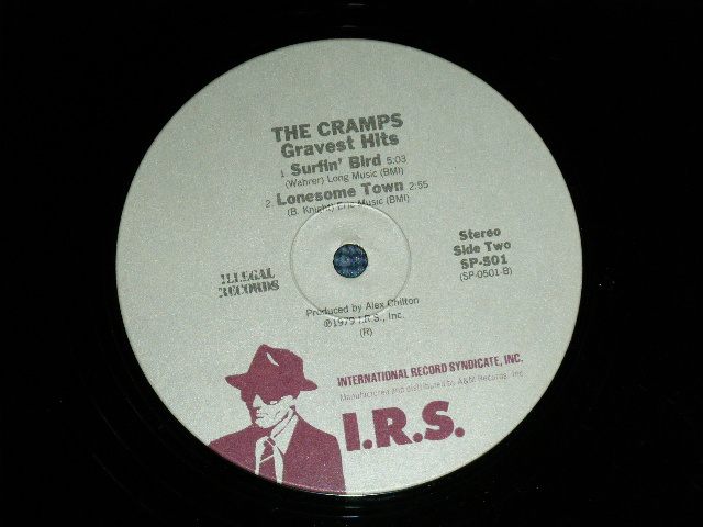 画像: CRAMPS - GRAVEST HITS : DEBUT 12"EP (Ex+/Ex Looks:MINT-)  / 1979 US AMERICA ORIGINAL Used 12" EP 