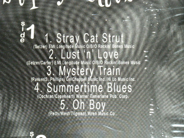 画像: STRAY CATS -  RARE TRACKS  ( SEALED ) / 2007 ORIGINAL "BRAND NEW SEALED" LP