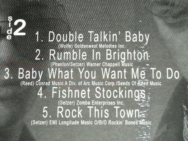 画像: STRAY CATS -  RARE TRACKS  ( SEALED ) / 2007 ORIGINAL "BRAND NEW SEALED" LP