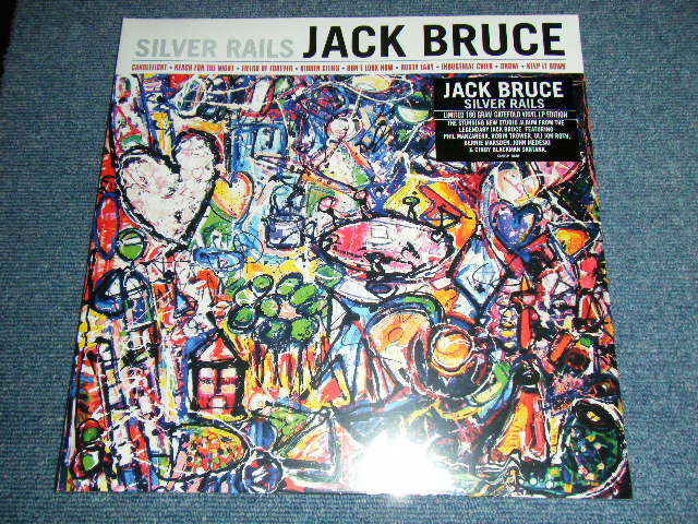 画像1: JACK BRUCE - SILVER RAILS  ( SEALED) / 2014 UK ENGLAND  ORIGINAL  "BRAND NEW SEALED" LP