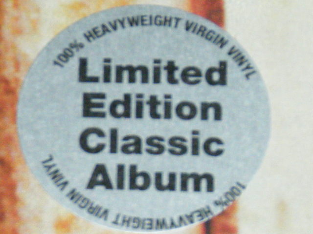 画像: BOB DYLAN - STREET LEGAL (NEW )  / 2004 Version UK REISSUE  "ROUND SEAL on FRONT" LIMITED "180 Gram" "BRAND NEW" LP  Out-Of-Print now 