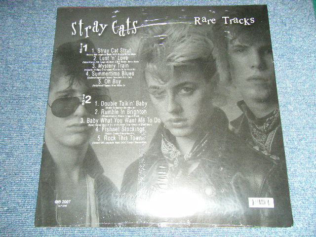 画像: STRAY CATS -  RARE TRACKS  ( SEALED ) / 2007 ORIGINAL "BRAND NEW SEALED" LP