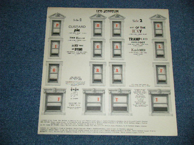 画像: LED ZEPPELIN - PHYSICAL GRAFFITI  ( Matrix # A) D /B)C /C) D /D) E) ( Ex++/MINT- )  / 1975 US AMERICA  ORIGINAL Used 2-LP's With ORIGINAL INNER SLEEVE   