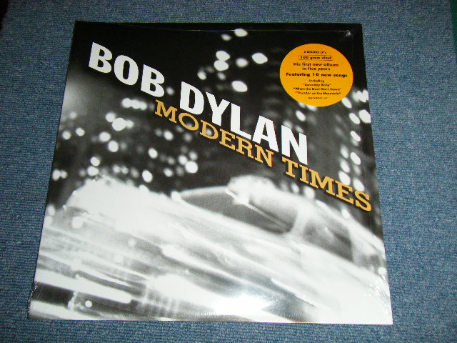 画像1: BOB DYLAN -  MODERN TIMES (2 LP's) ( SEALED) / 2006 US AMERICA ORIGINAL "180 Gram Heavy Weight" "BRAND NEW SEALED" 2 LP's +CD 