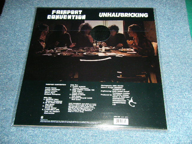 画像: FAIRPORT CONVENTION - UNHALFBRICKING (NEW )  /  UK REISSUE  "ROUND SEAL on FRONT" LIMITED "180 Gram HEAVY VINYL""BRAND NEW" LP  Out-Of-Print now 