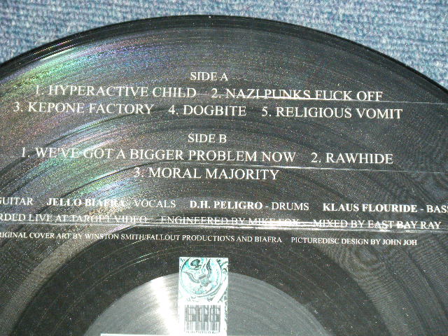 画像: DEAD KENNEDYS - IN GOD WE TRUST, INC. THE LOST TAPES   /  US ORIGINAL Limited "PICTURE DISC + CD" "BRAND NEW" LP