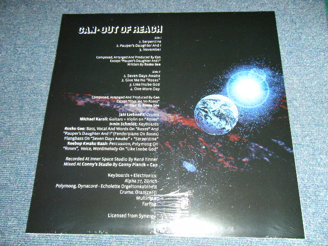 画像: CAN -  OUT OF THE REACH ( SEALED ) / 2007 EUROPE REISSUE "180 gram Heavy Weight" "BRAND NEW SEALED" LP