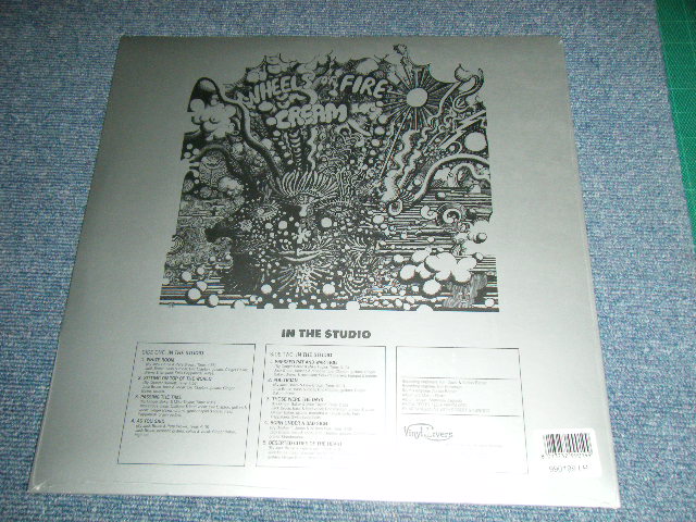 画像: CREAM - WHEELS OF FIRE : IN THE STUDIO  ( STRAIGHT REISSUE ORIGINAL Album  ) (SEALED)   /2008 EUROPE   REISSUE "Brand New SEALED"  LP 
