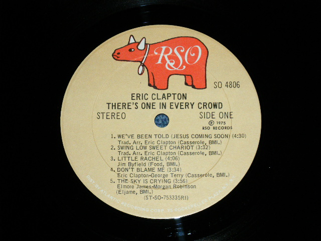 画像: ERIC CLAPTON - THERE'S ONE IN EVERY CROWD ( Ex+/Ex+++)  / 1975 US ORIGINAL Used LP 