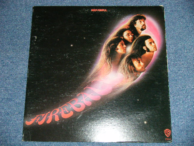 画像: DEEP PURPLE - FIREBALL : With SONG SHEET ( Matrix # BS-1-2564 WW4 #2 1-1 /  BS-2-2564 WW2 SP 1-1) ( Ex+/MINT- )  / 1978 Version? US AMERICA   3rd Press Label  Used  LP 