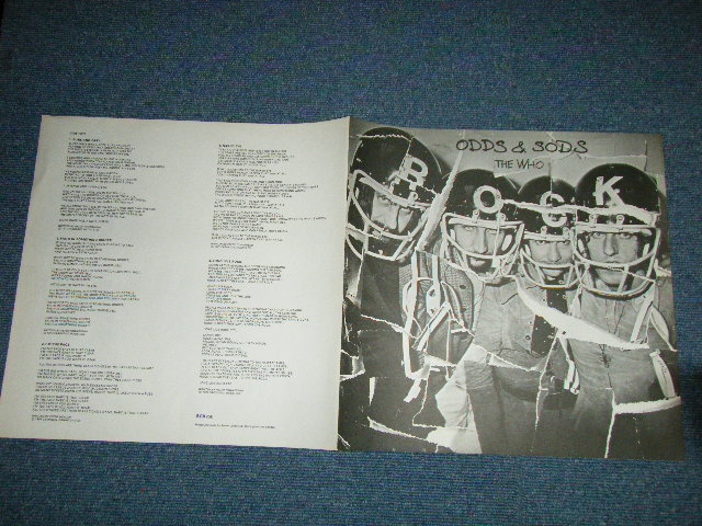 画像: THE WHO  -  ODDS & SODS  ( Matrix # ACB 254 A / ACB 254 B  ) ( Ex+++/MINT- ) / 1970's? UK ENGLAND  2nd Issue  "COMPLETE Set"   Used  LP 