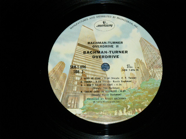 画像: BACHMAN-TURNER OVERDRIVE  BTO (of The GUESS WHO, RANDY)-  II (Ex+++/MINT-) / 1973  US AMERICA ORIGINAL  Used LP 