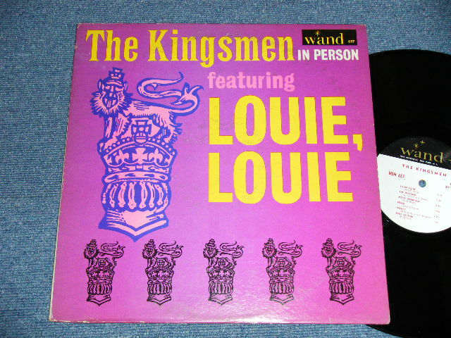 画像1: THE KINGSMEN - IN PERSON  feat.LOUIE,LOUIE ( Ex+/Ex+++ Looks:Ex+++)  / 1964 US AMERICA ORIGINAL MONO Used LP 