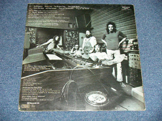 画像: STEELY DAN - COUNTDOWN TO ECSTASY : With SONG SHEET ( Ex++/Ex+++ )  / 1973 UK ENGLAND ORIGINAL Used LP 