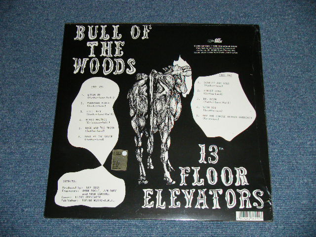 画像: 13TH FLOOR ELEVATORS  -  BULL OF THE WOODS (SEALED)   / 2002 ITALY  "Limited 180 gram Heavy Weight" REISSUE "Brand New SEALED"  LP 