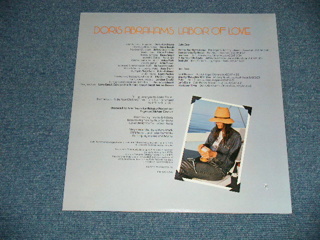 画像: DORIS ABRAHAMS (SWAMP LADY) - LABOR OF LOVE -(MINT-/MINT-)  / 1976 US AMERICA ORIGINAL  Used LP 