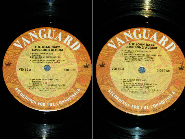 画像: JOAN BAEZ -  THE JOAN BAEZ LOVE SONG ALBUM ( Ex/MINT- Looks:Ex+++)  / 1976 US AMERICA ORIGINAL Used 2-LP's 