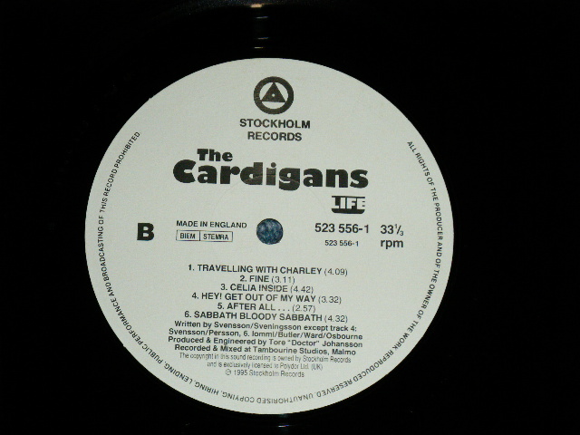 画像: The CARDIGANS - LIFE ( Ex+++/MINT- )  / 1995 UK ENGLAND ORIGINAL Used LP