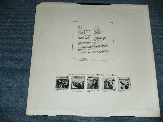 画像: KENNY ROGERS & The FIRST EDITION  - TELL IT ALL BROTHER  ( Ex++/Ex+++ Ex++) / 1970 US AMERICA ORIGINAL  1st Press"BROWN with ORANGE SQUARE "r" Logoon Top Label" Used LP 