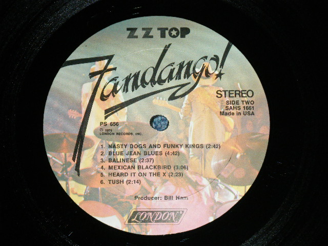 画像: ZZ TOP -  FANDANGO  (Ex-/Ex+++)  / 1975 US AMERICA ORIGINAL Used LP