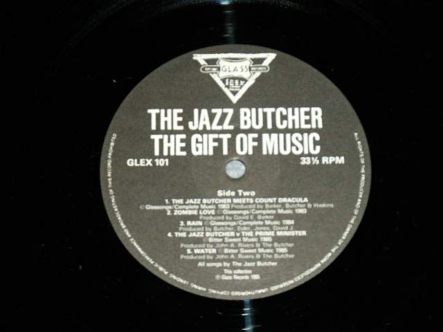 画像: The JAZZ BUTCHER - THE GIFT OF MUSIC  ( Ex++/Ex+++)  / 1985 US AMERICA  ORIGINAL Used LP 