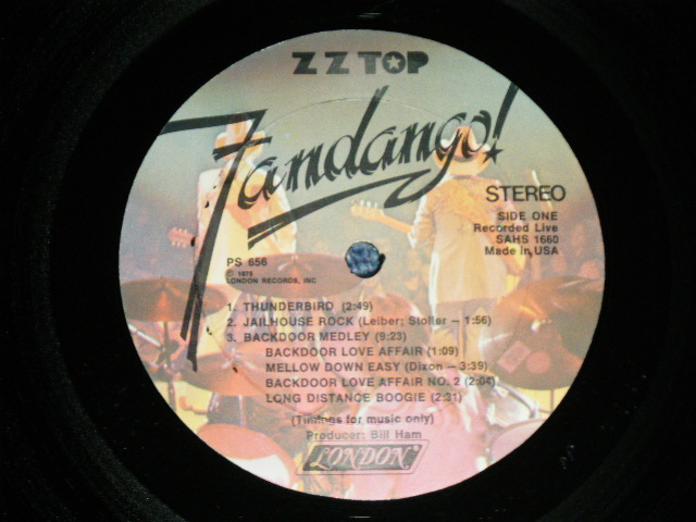 画像: ZZ TOP -  FANDANGO  (Ex-/Ex+++)  / 1975 US AMERICA ORIGINAL Used LP