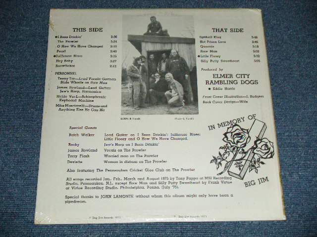 画像: ELMER CITY RAMBLING DOGS -  ELMER CITY RAMBLING DOGS ( SEALED)  / 1975 US AMERICA  ORIGINAL   "BRAND NEW SEALED" LP