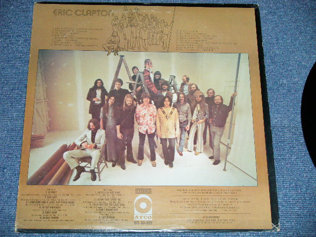 画像: ERIC CLAPTON -  ERIC CLAPTON  ( Matrix # ST.C.-701879-1 / ST.C.-701880-1) ( Ex++/MINT- )  / 1974 Maybe "THIN WAX VINYL"  US AMERICA ORIGINAL "1841 BROADWAY Label"  Used LP 