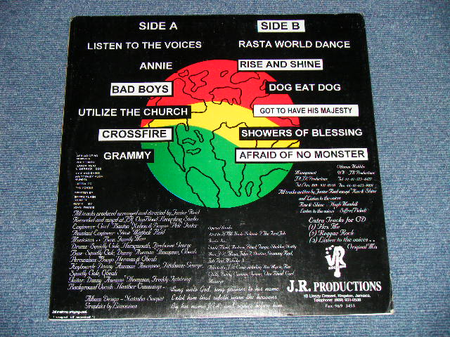 画像: JUNIOR REID - LISTEN TO THE VOICE ( Ex+++/MINT-) / 1994 JAMAICA ORIGINAL Used LP 