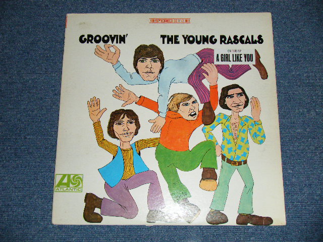 画像: YOUNG RASCALS - GROOVIN' : With Pin Up Poster ( Matrix # STA-671071-E E △10812 / STA 671072-D D △10812-x ) ( Ex+/Ex++ Looks:Ex)  / 1967 US AMERICA ORIGINAL "GREEN & BLUE Label" STEREO Used LP 