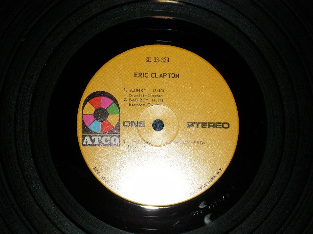 画像: ERIC CLAPTON -  ERIC CLAPTON  ( Matrix # ST.C.-701879-1 / ST.C.-701880-1) ( Ex++/MINT- )  / 1974 Maybe "THIN WAX VINYL"  US AMERICA ORIGINAL "1841 BROADWAY Label"  Used LP 
