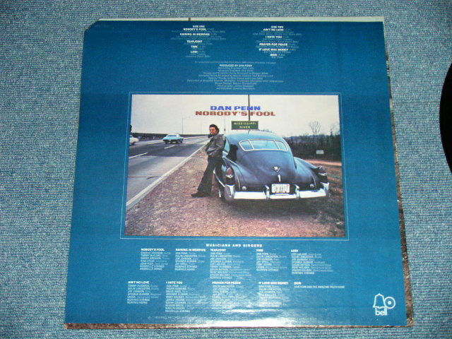 DAN PENN - NOBODY 'S FOOL ( Ex+++/Ex+++) / 1973 US ORIGINAL