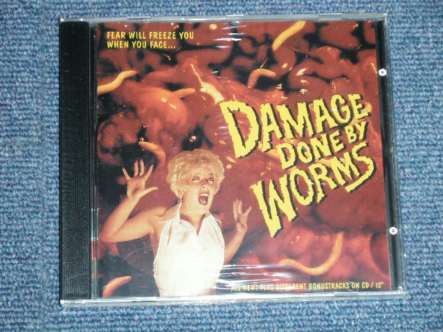 画像: DAMAGED DONE BY WORMS - FEAR WILL FREEZE YOU WHEN YOU FACE ...( SEALED )  / GERMAN "Brand New SEALED" CD  