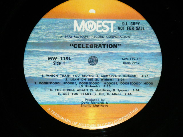 画像: CELEBRATION - CELEBRATION  (Ex++/MINT-) / 1972 US AMERICA  ORIGINAL Used 