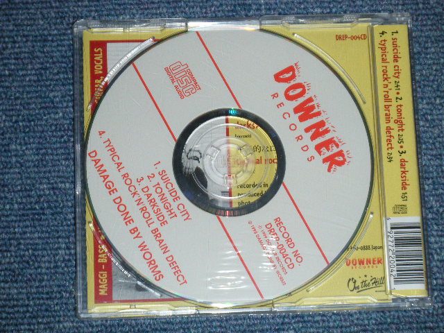 画像: DAMAGED DONE BY WORMS - SUICIDE CITY ( SEALED )  / 1999 US AMERICA ORIGINAL  "Brand New SEALED" Maxie CD  