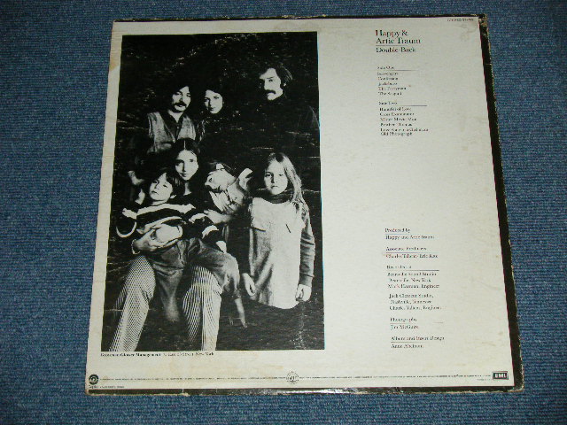 画像: HAPPY & ARTIE  TRAUM - DOUBLE-BACK: With SONH SHEET ( Ex-/Ex+++ )   / 1970's  US AMERICA ORIGINAL  Used  LP