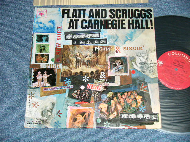 画像1: FLATT & SCRUGGS ( LESTER & EARL )    - AT CARNEGIE HALL!   ( Ex++/Ex++  )  / 1963  US AMERICA ORIGINAL "360 SOUND Label" MONO Used LP 