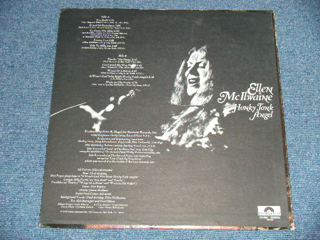 画像: ELLEN MciLWAINE - HONKY TONK ANGEL ( Ex+/MINT-)   / 1973 US ORIGINAL Used  LP