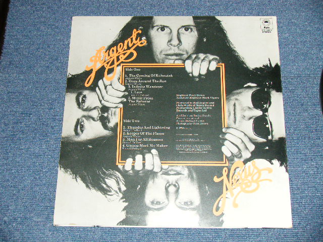 画像: ARGENT ex: ZOMBIES - NEXUS  ( Matrix # A2/B2)  ( Ex++/MINT- ) / 1974 UK ENGLAND  ORIGINAL Used LP